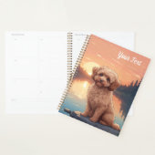 Cockapoo aan het meer planner (Display)