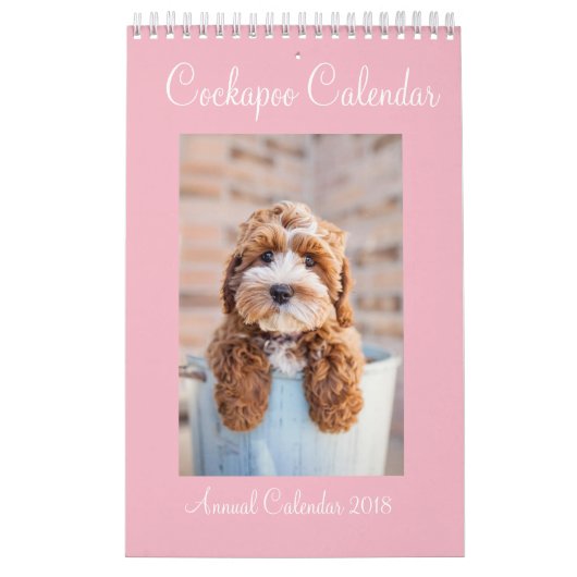 Cockapoo Agenda 2018 Kalender (Hoes)