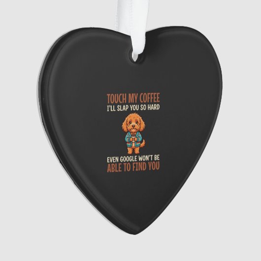 Cockapoo Amoureux de Café Drôle (devant)