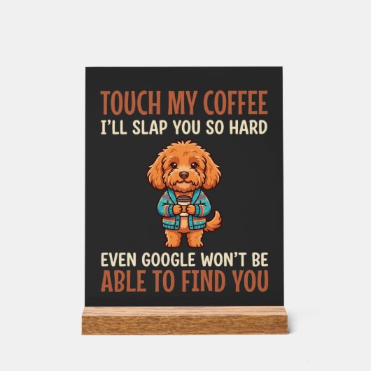 Cockapoo Amusant Amateur de Café (Recto)