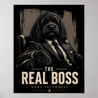 Cockapoo Baas Muur Kunst Poster