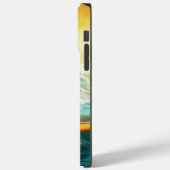 Cockapoo Beach Surfen Schilderij Case-Mate iPhone Case (Achterkant / Links)