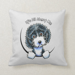 Cockapoo Black Parti IAAM Kussen