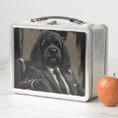 Cockapoo Boss Dog Lunchbox – Vintage Style (En situation)