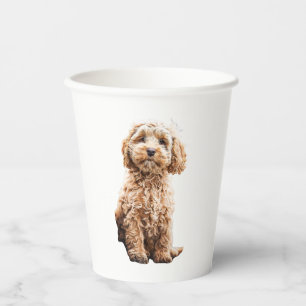 Cockapoo Cavoodle Labradole Cute Puppy Dog - Pood Papieren Bekers