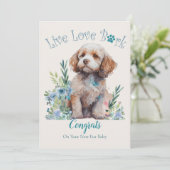 Cockapoo Dog Adoptie, Gotcha Dag Kaart (Staand voorkant)