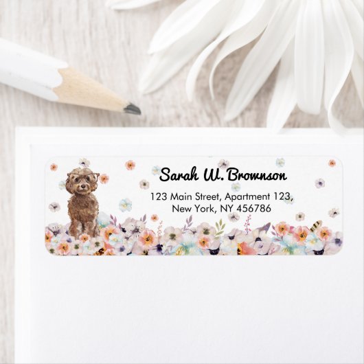 Cockapoo Dog Breed Etiket (Insitu)