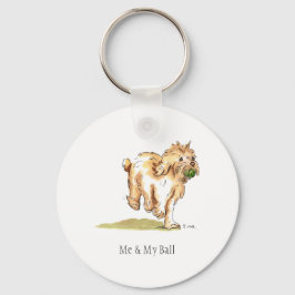 Cockapoo Dog Keyring Sleutelhanger