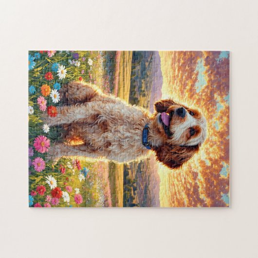 Cockapoo Dog Legpuzzel (Horizontaal)