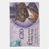 Cockapoo Dog Lover Gift Theedoek (Verticaal)