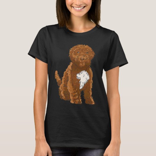 Cockapoo Dog T-shirt (Voorkant)