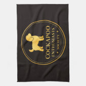 Cockapoo-enthousiastengenootschap  theedoek (Verticaal)