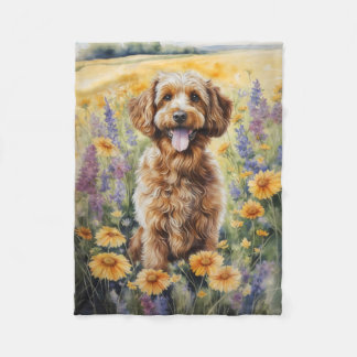 Cockapoo Fleece Deken