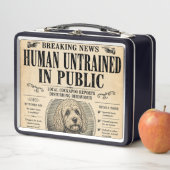 Cockapoo Funny Newspaper Lunchbox Dog Owner Gift (En situation)