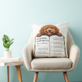 Cockapoo Grootouders Cadeau | Grappige Hond Kussen (Stoel)