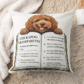 Cockapoo Grootouders Cadeau | Grappige Hond Kussen (Deken)