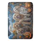 Cockapoo Halloween Griezelig Badmat (Voorkant Verticaal)