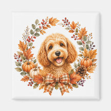Cockapoo-herfstkrans
