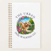 Cockapoo hondenwandel dagopvang planner (Voorkant)