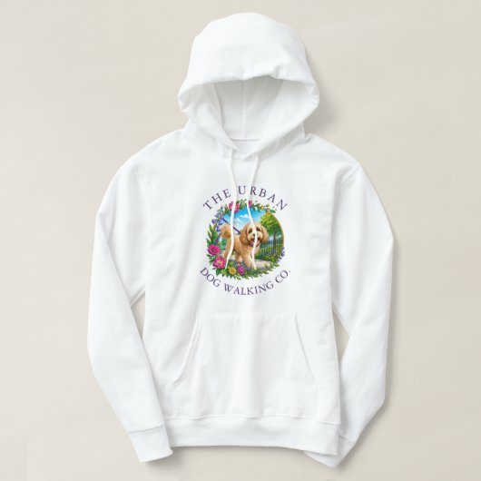 Cockapoo hondenwandel training kleding hoodie (Design voorkant)