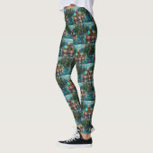 Cockapoo kerstvakantie leggings (Links)