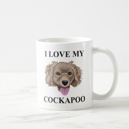 Cockapoo Love Koffiemok (Rechts)