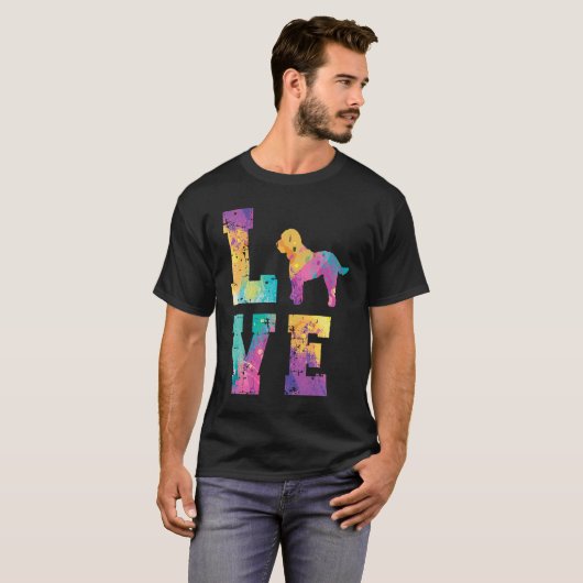 Cockapoo Love T-shirt (Voorkant volledig)