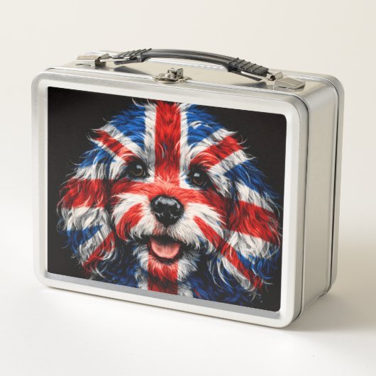 Cockapoo-lunchbox VK Honden Cadeau (Voorkant)
