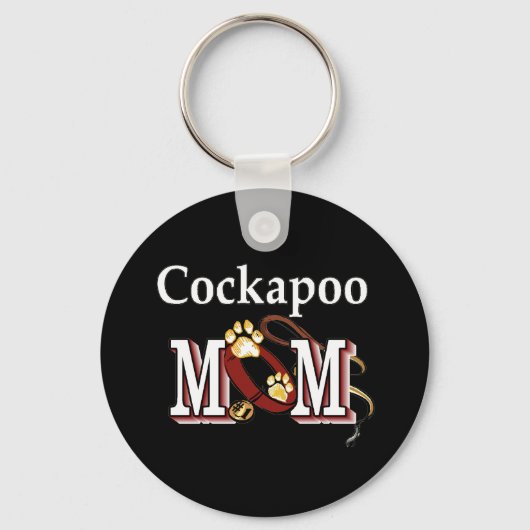 cockapoo mam Sleutelhanger (Voorkant)