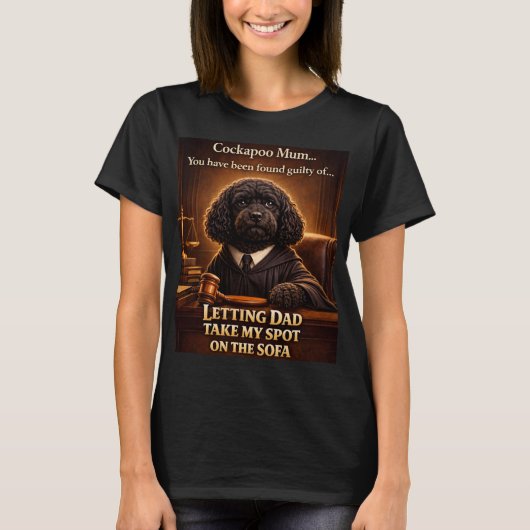 Cockapoo Moeder Gericht Shirt | Grappig Hond Eigen (Voorkant)