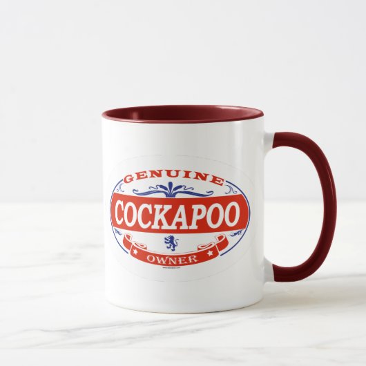 Cockapoo mok (Rechts)