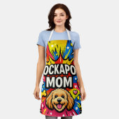 Cockapoo Mom Apron Dog Lover Gift Cooking Baking Schort (Gedragen)