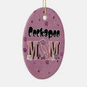 Cockapoo MOM Keramisch Ornament (Rechts)