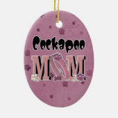 Cockapoo MOM Keramisch Ornament (Achterkant)