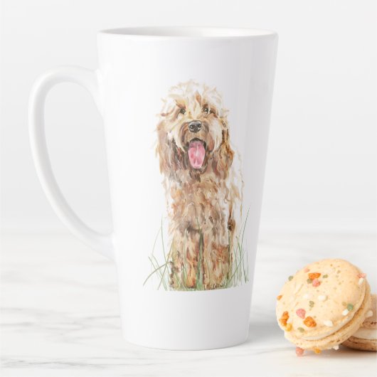 Cockapoo Mug, Dog Lover Gift, Cockapoo Art Mug (En situation)