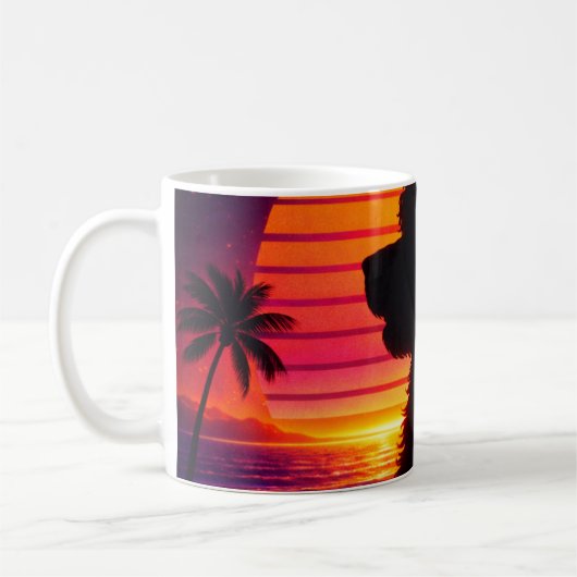 Cockapoo Mug- Retro Cockapoo Dog Lover Gift Koffiemok (Links)