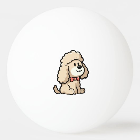 Cockapoo Pingpongballen (Voorkant)