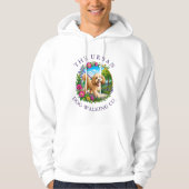 Cockapoo Promeneur de Chiens Sweat à Capuche Logo (Devant)