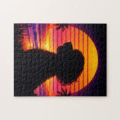 Cockapoo Puzzle - Cadeau Rétro pour Amateur de Chi (Horizontal)