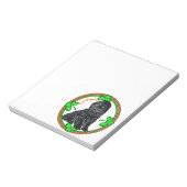Cockapoo St Patrick's Day Notitieblok (Gedraaid)