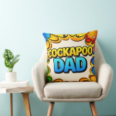 Cockapoo Vader Kussen | Grappig Hond Vader Cadeau (Stoel)
