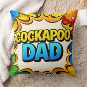 Cockapoo Vader Kussen | Grappig Hond Vader Cadeau (Deken)