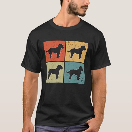 Cockapoo Vintage 2 T-shirt (Voorkant)