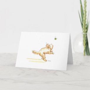 'Cockapoo' wenskaart voor elke gelegenheid. Kaart