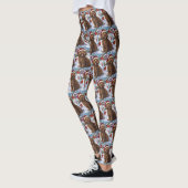 Cockapoo Winter Wonderland Christmas Joy Leggings (Links)