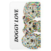 Cockapoo, Yorkshire Terrier en Maltipoo Magnet Magneet (Verticaal)