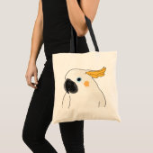 Cockatau Bust Tote Bag (Voorkant (product))