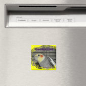 Cockatiel Animal Bird MAGNET (In Situ (Lave-vaisselle))