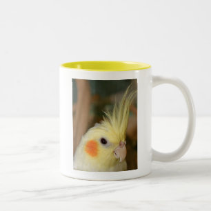 Cockatiel Cutie Tweekleurige Koffiemok