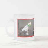 Cockatiel de Noël Mug Frosty (Gauche)